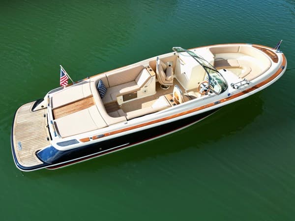 2017 018 CHRIS-CRAFT LAUNCH 27 HERITAGE TRIM EDITION SURF